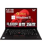 Amazon.co.jp: 【整備済み品】 レノボ ThinkPad X1 Carbon□CPU:第8